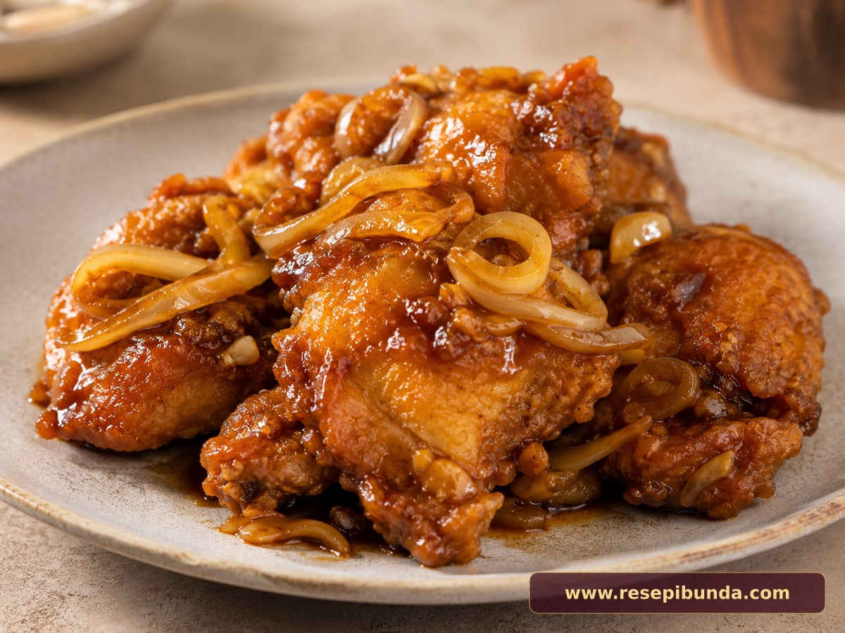 Hidangan Ayam Goreng Mentega