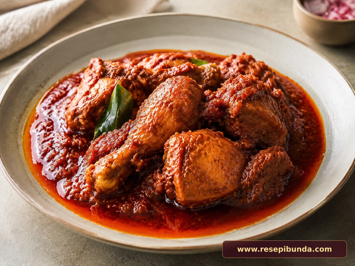 Hidangan Ayam Masak Habang