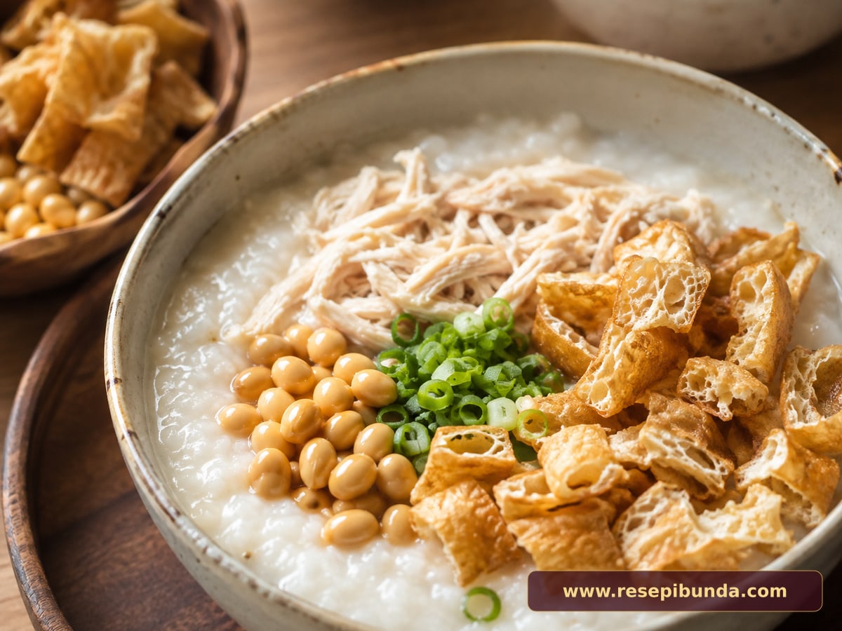 Hidangan Bubur Ayam Cianjur
