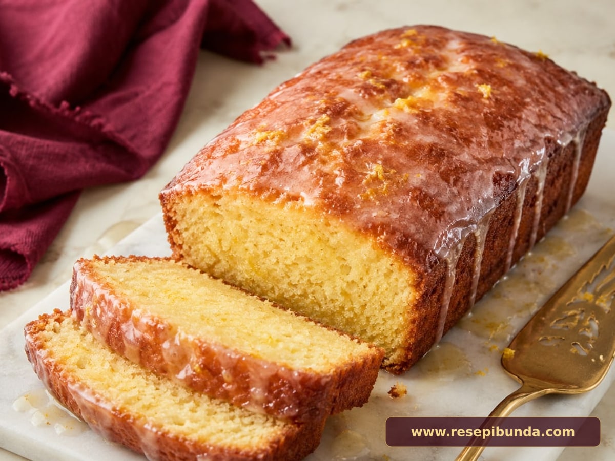 Hidangan Lemon Drizzle Cake