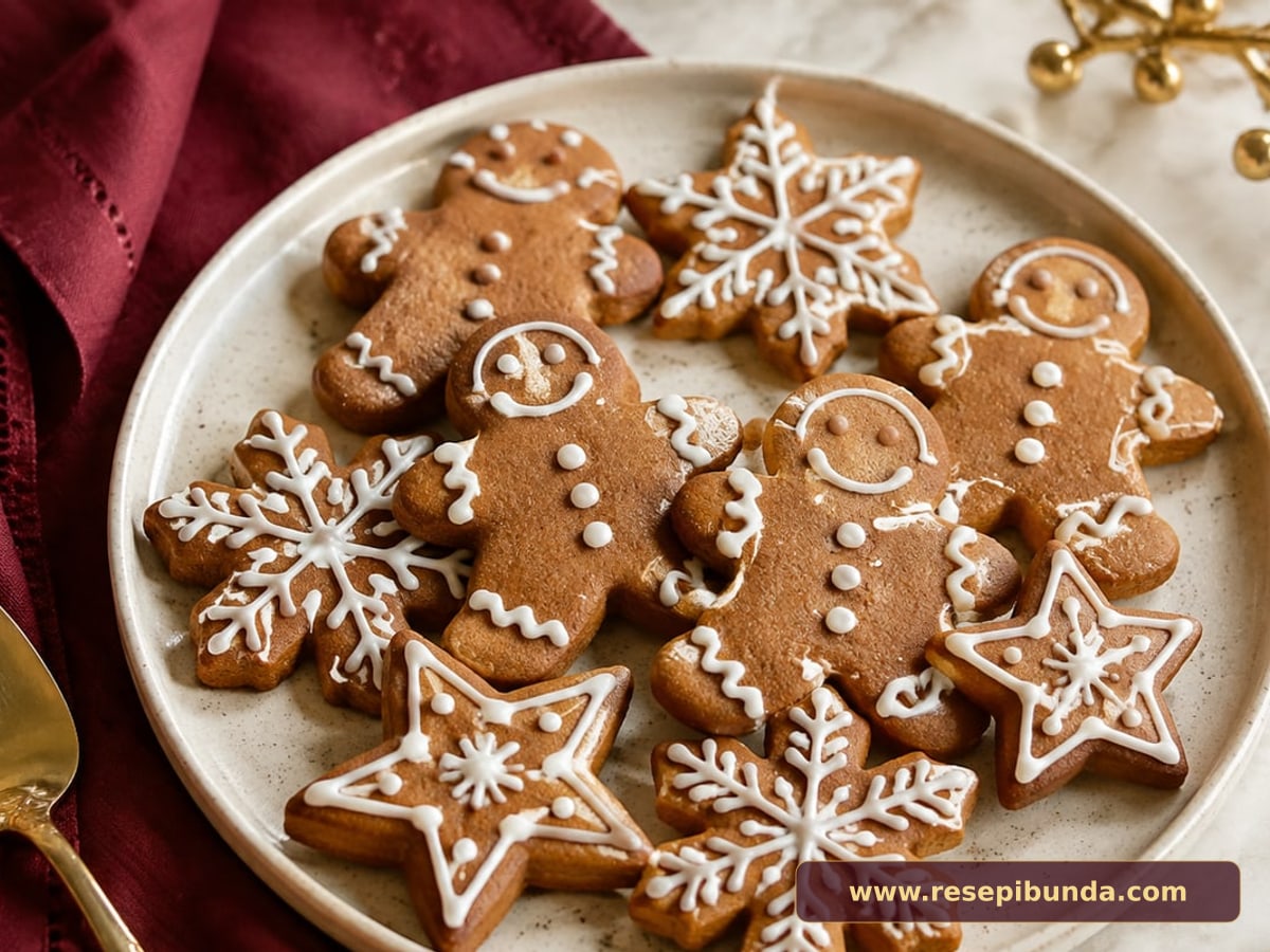 Hidangan Gingerbread Cookies