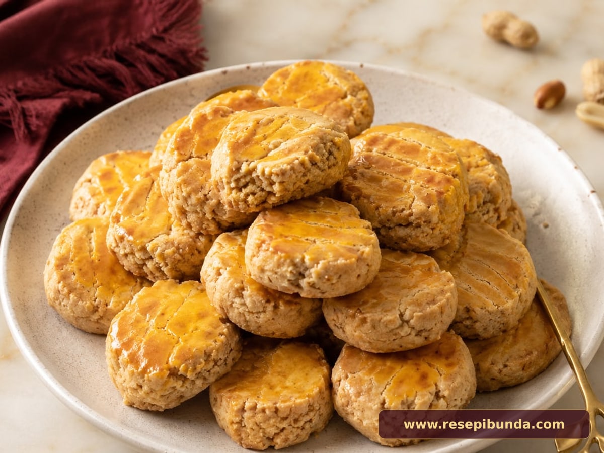 Hidangan Kue Kacang Tanah