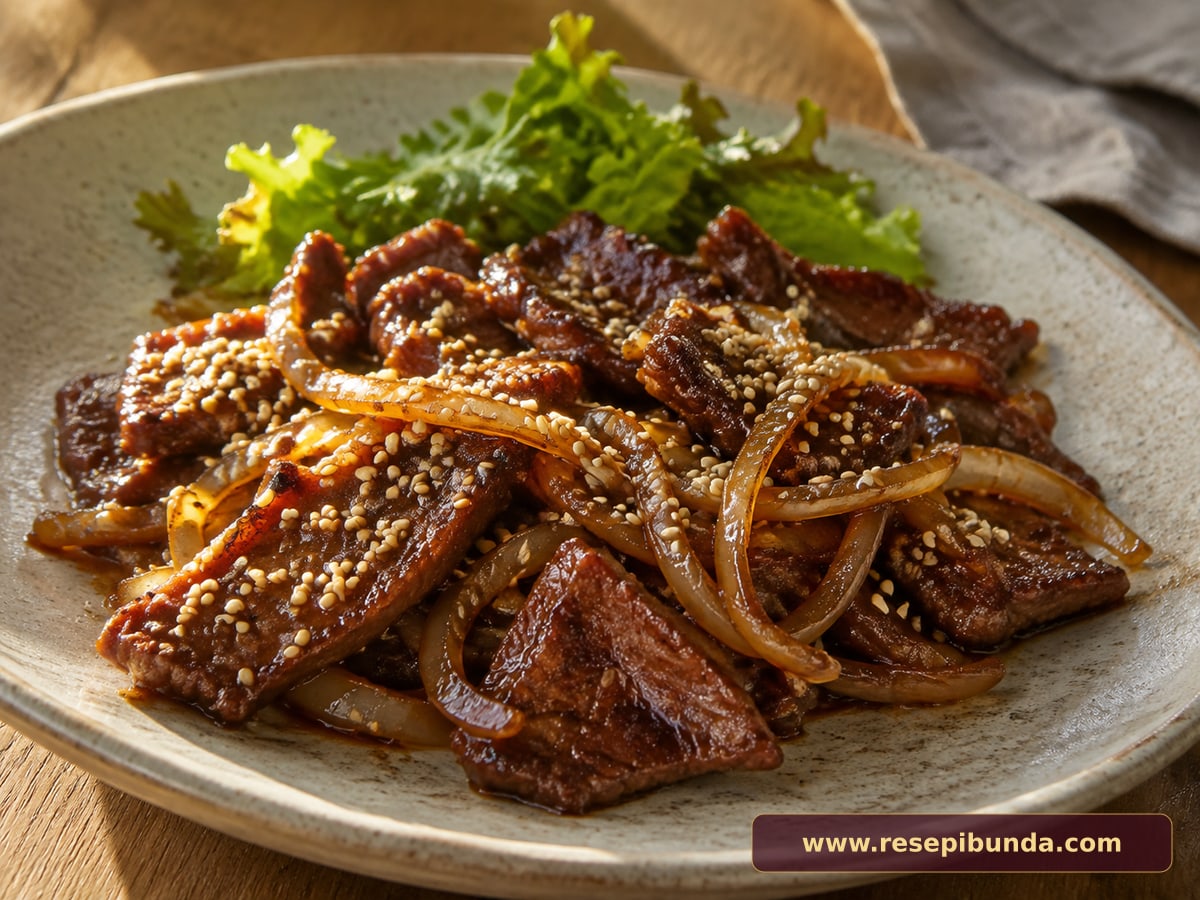 Hidangan Sapi Yakiniku