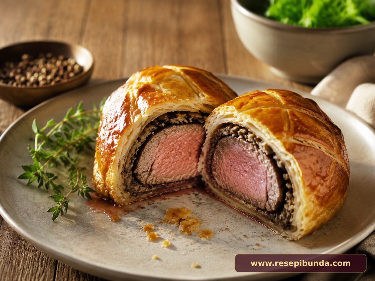 Hidangan Beef Wellington Mini