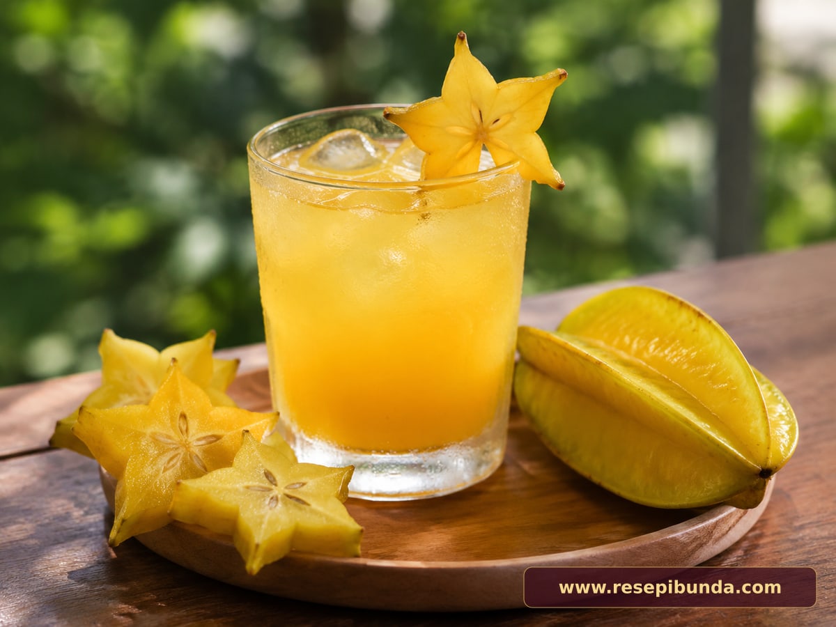 Hidangan Jus Belimbing Madu