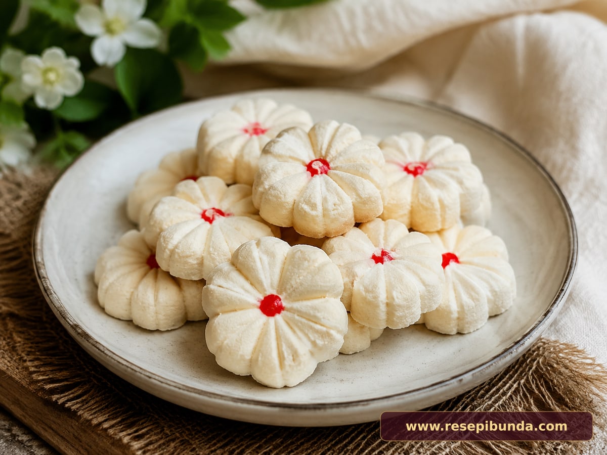 Hidangan Kue Bangkit Melayu