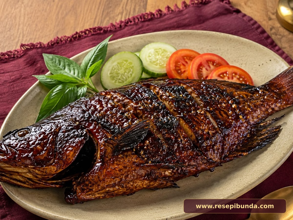 Hidangan Ikan Bakar Bumbu Kecap