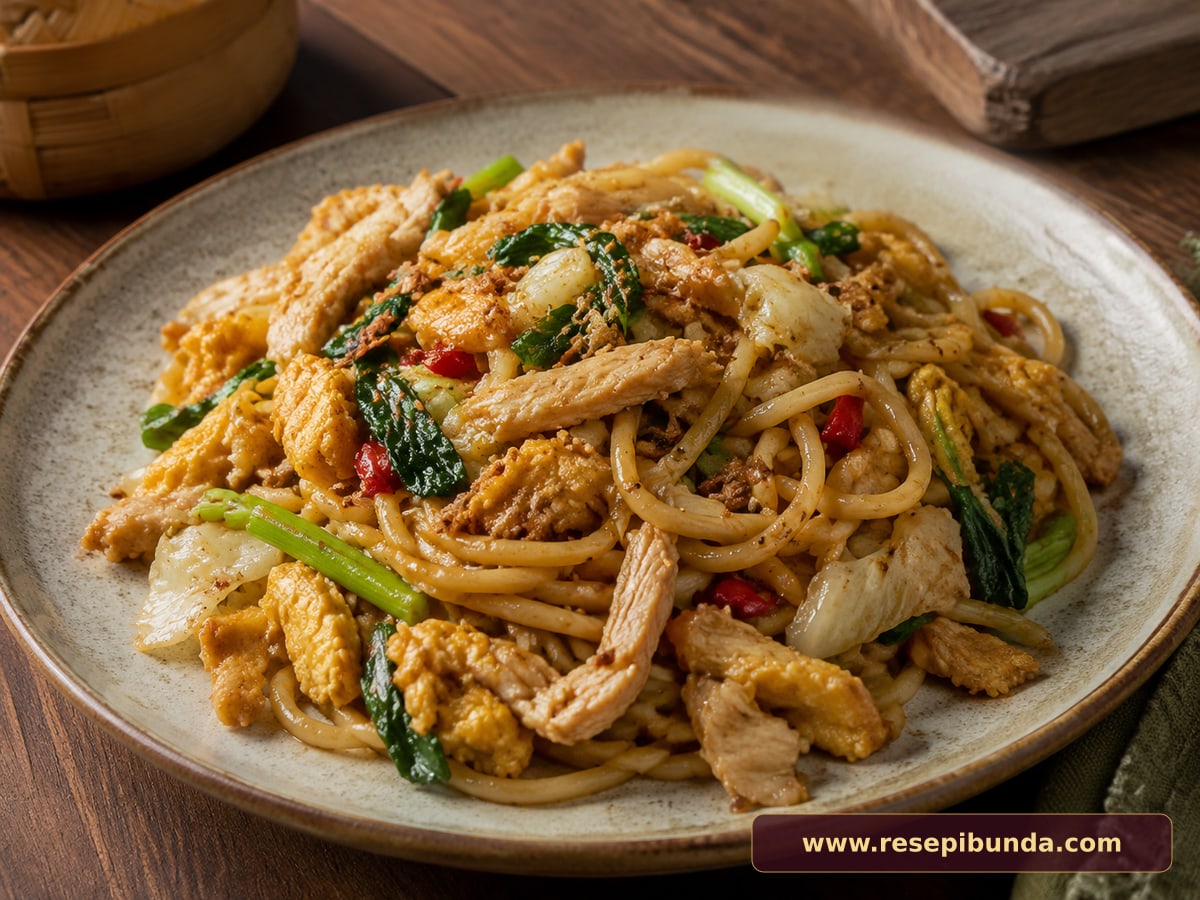 Hidangan Mie Gomak Goreng