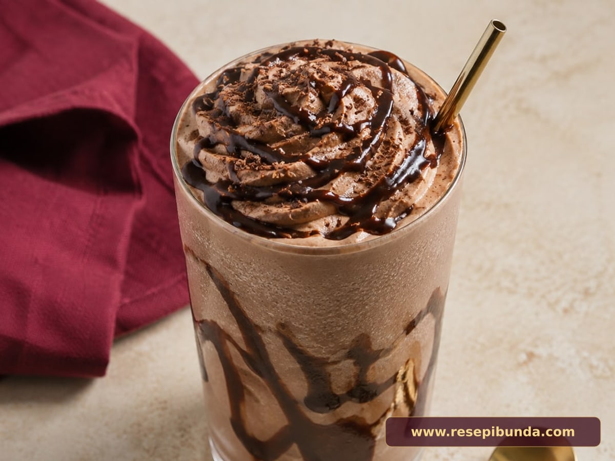 Hidangan Mocha Frappé