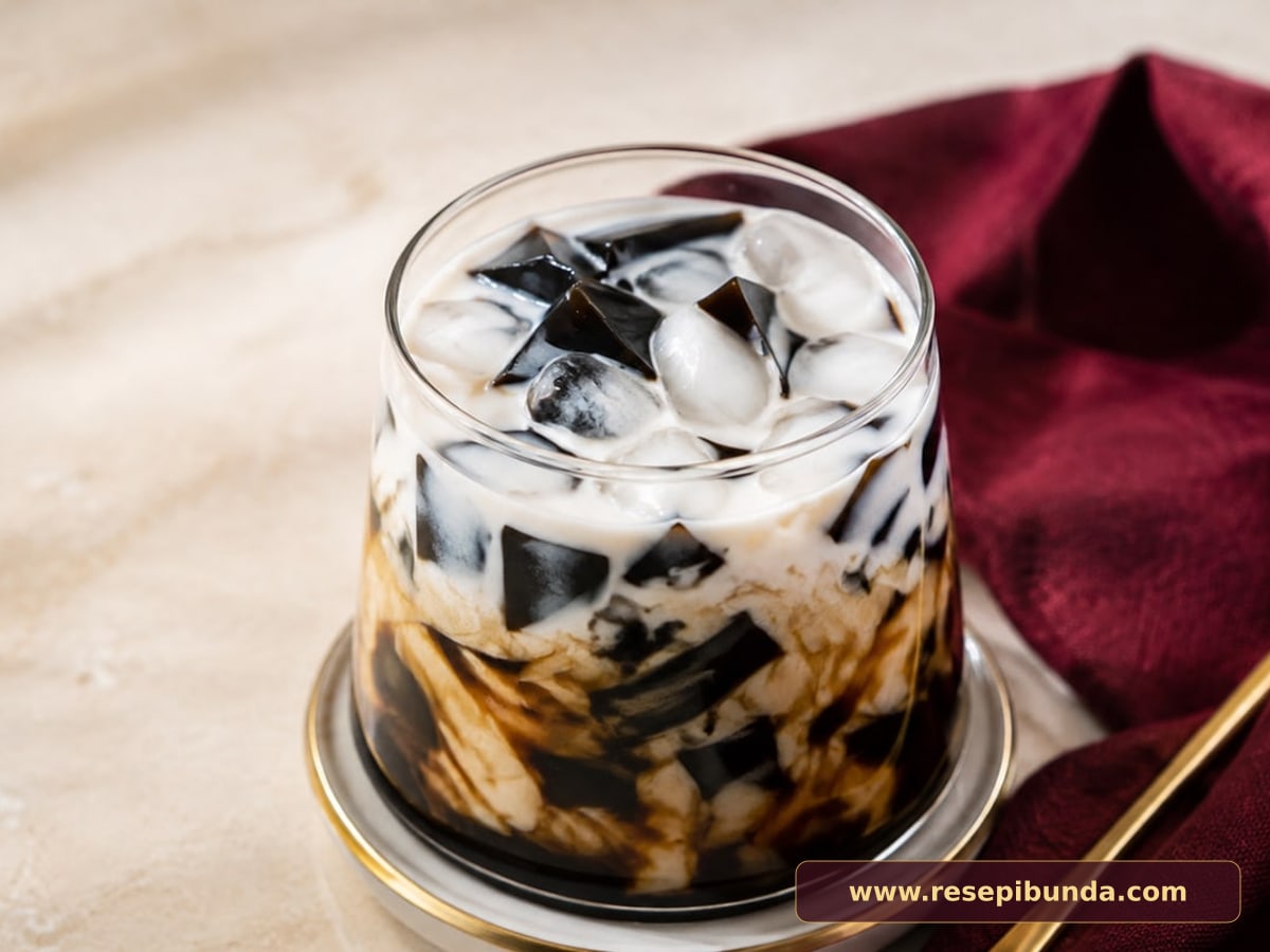 Hidangan Es Cincau Gula Aren