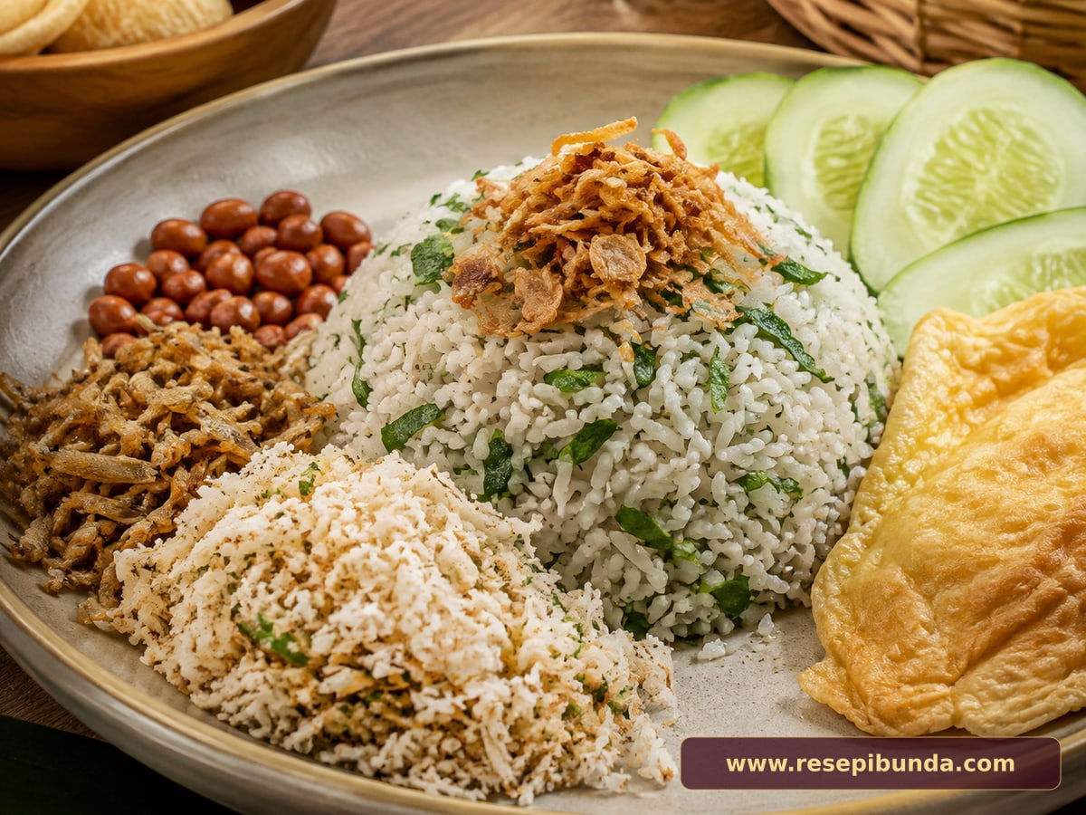 Hidangan Nasi Ulam Betawi