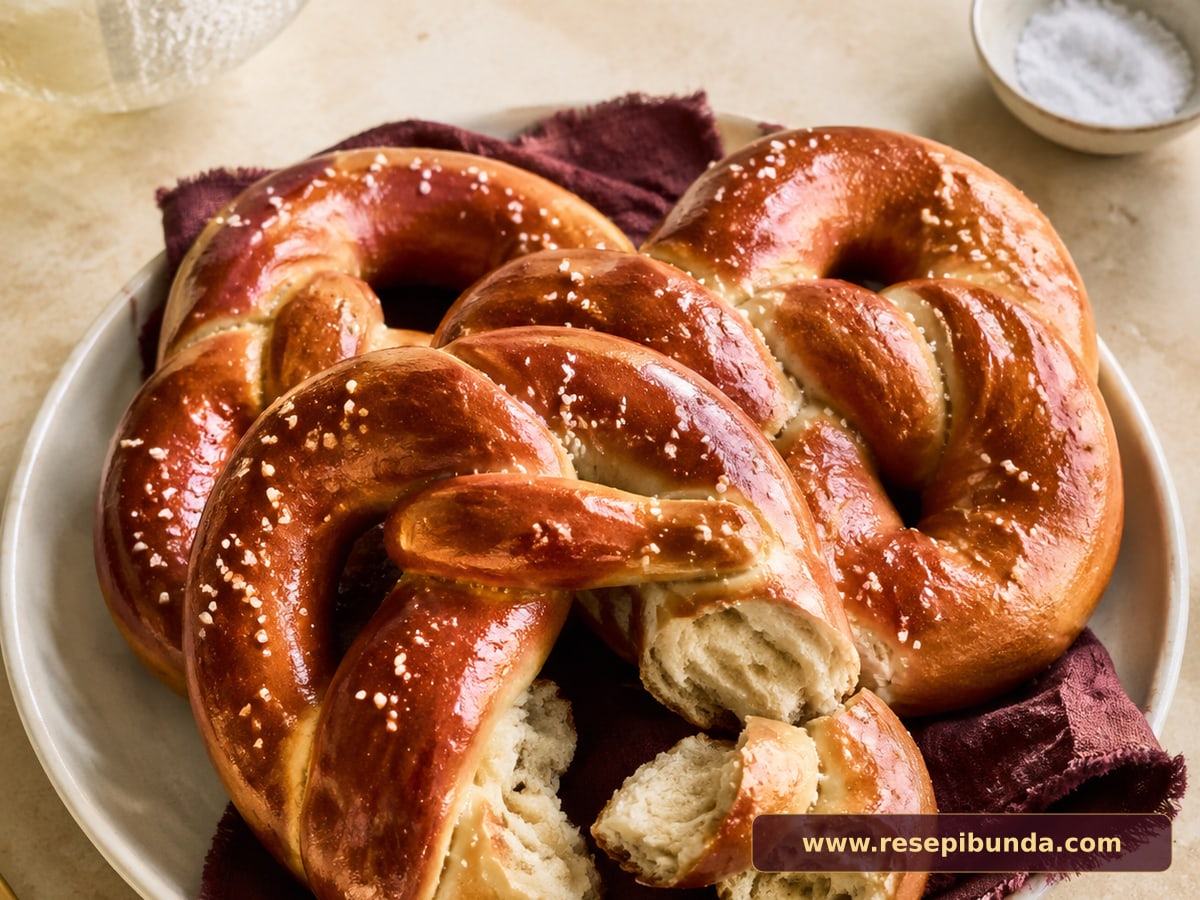 Hidangan Soft Pretzel