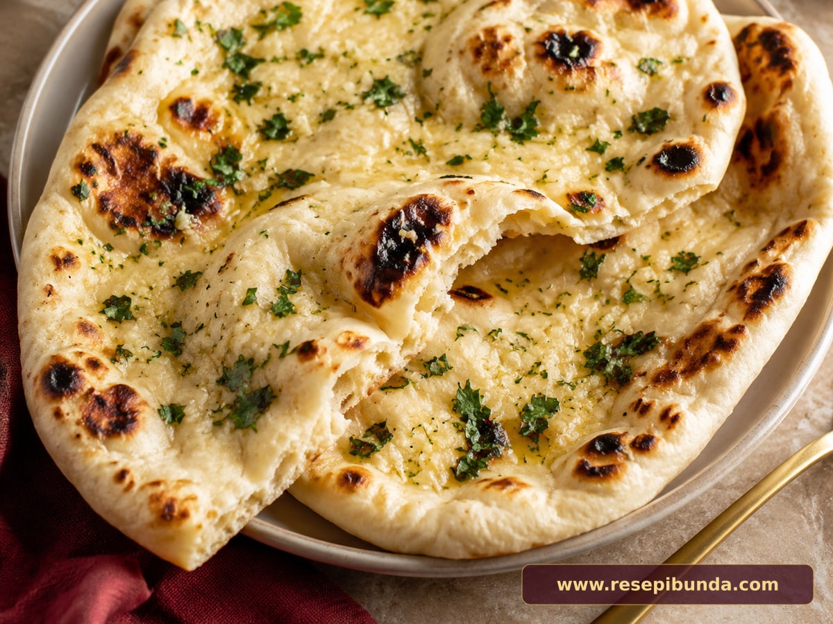 Hidangan Naan Butter