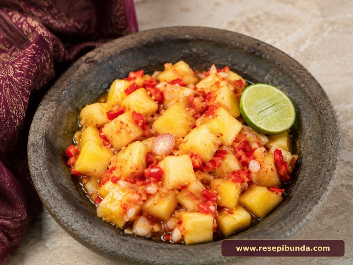 Hidangan Sambal Nanas