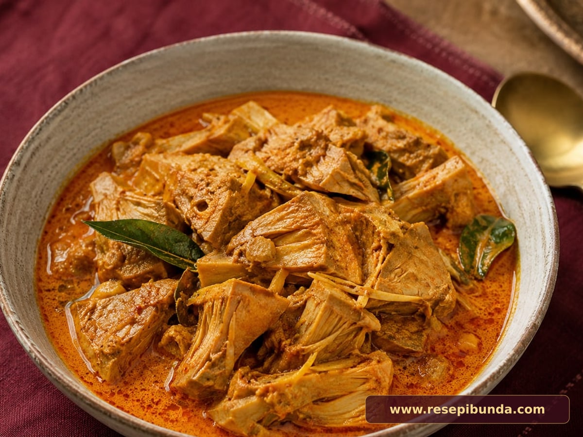 Hidangan Gulai Nangka Muda