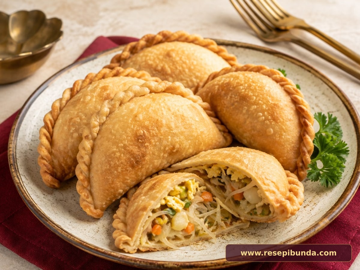 Hidangan Pastel Sayur Telur